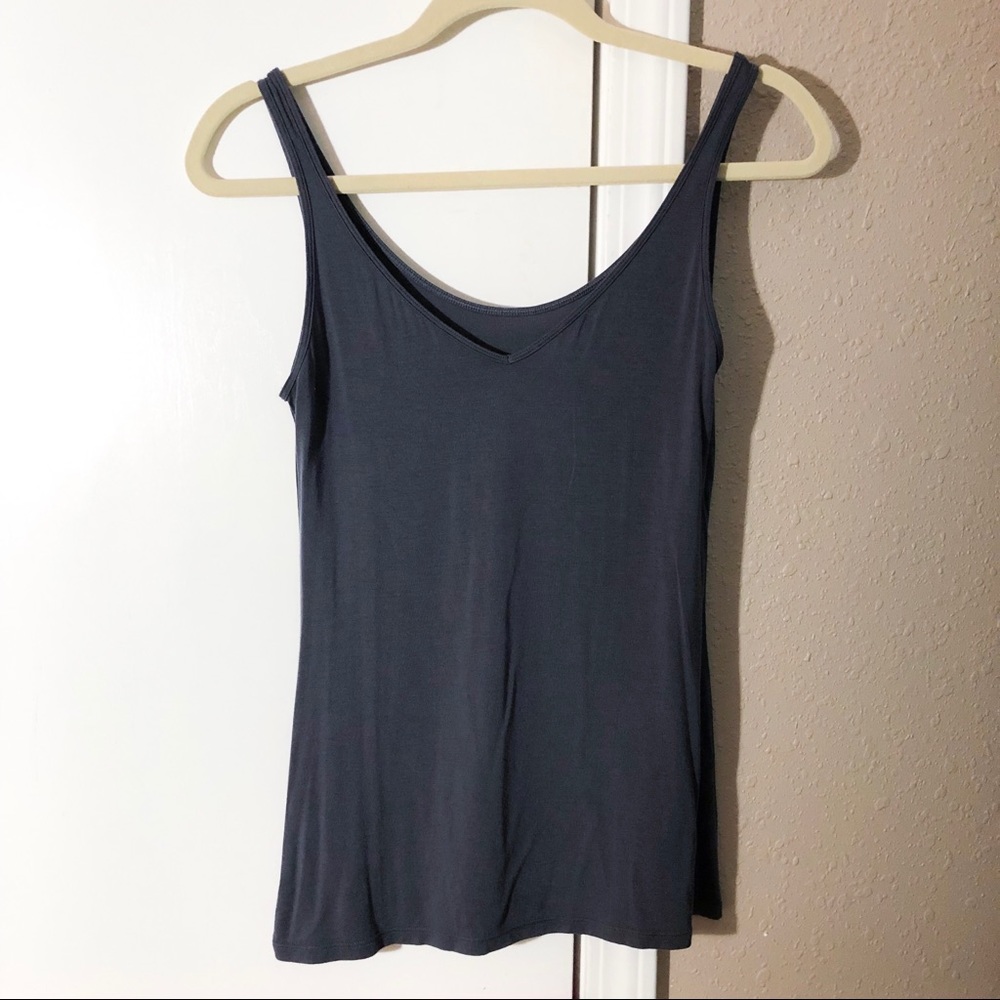 Old Navy Gray Reversible Tank Top